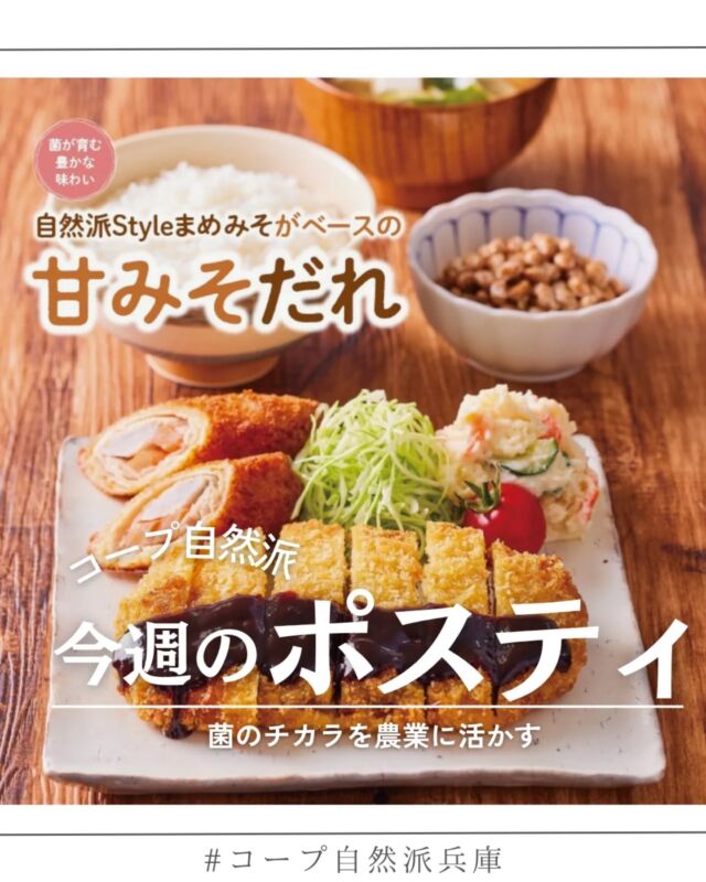 🍅@coop.shizenha.hyogo
ポスティ8号
●表紙と特集●
日々の健康づくりを支える発酵食品には、様々な菌（微生物）の働きを活用してつくられています。農業でも同じように、豊かな土づくりには微生物が欠かせません。発酵がすすんだ土壌はミネラルも豊富で、栄養価の高い野菜ができます。自然と共生することは、私たちの健康をつくり、農業の土づくりにも必要なのです。

▷【夏ギフト】
　➡お世話になった人や大切な人に、
　　自然派の商品を贈りませんか?
▷【お米の年間予約登録2025】
　➡予約米は生産者へ向けた 「楽しみにしています」
　　というメッセージ。生産者は安心して
　　お米の生産ができ、買い支えることにつながります。
▷【ハートの夏向け寝具】
　➡今年の夏はオーガニックの寝具で心地良い眠りを。
　　めぐるで実物を試せます！

＊商品案内・ポリ袋・食材セットトレイの回収に
ご協力をお願いします＊
コープ自然派では資源循環と廃棄物の削減のため、
商品案内(カタログ)や容器・包装を回収しています。

 −−−−−−−−−−−−−−−−−−−−−−−−−−−−−−−−−−−−

コープ自然派兵庫
組合員より発信中✈
選ぶもので社会は変わる
選ぶことで未来を変えよう
@coop.shizenha.hyogo

−−−−−−−−−−−−−−−−−−−−−−−−−−−−−−−−−−−−

#ポスティ 8号
#発酵食品
#土づくり
#生協 #コープ自然派 #コープ自然派兵庫 #コープ自然派のあるくらし #生協宅配 #生産者さんに感謝 #オーガニックな暮らし #無農薬 #遺伝子組み換えでない  #自然を守る #国産オーガニック #ネオニコフリー #エシカルライフ #選ぶ